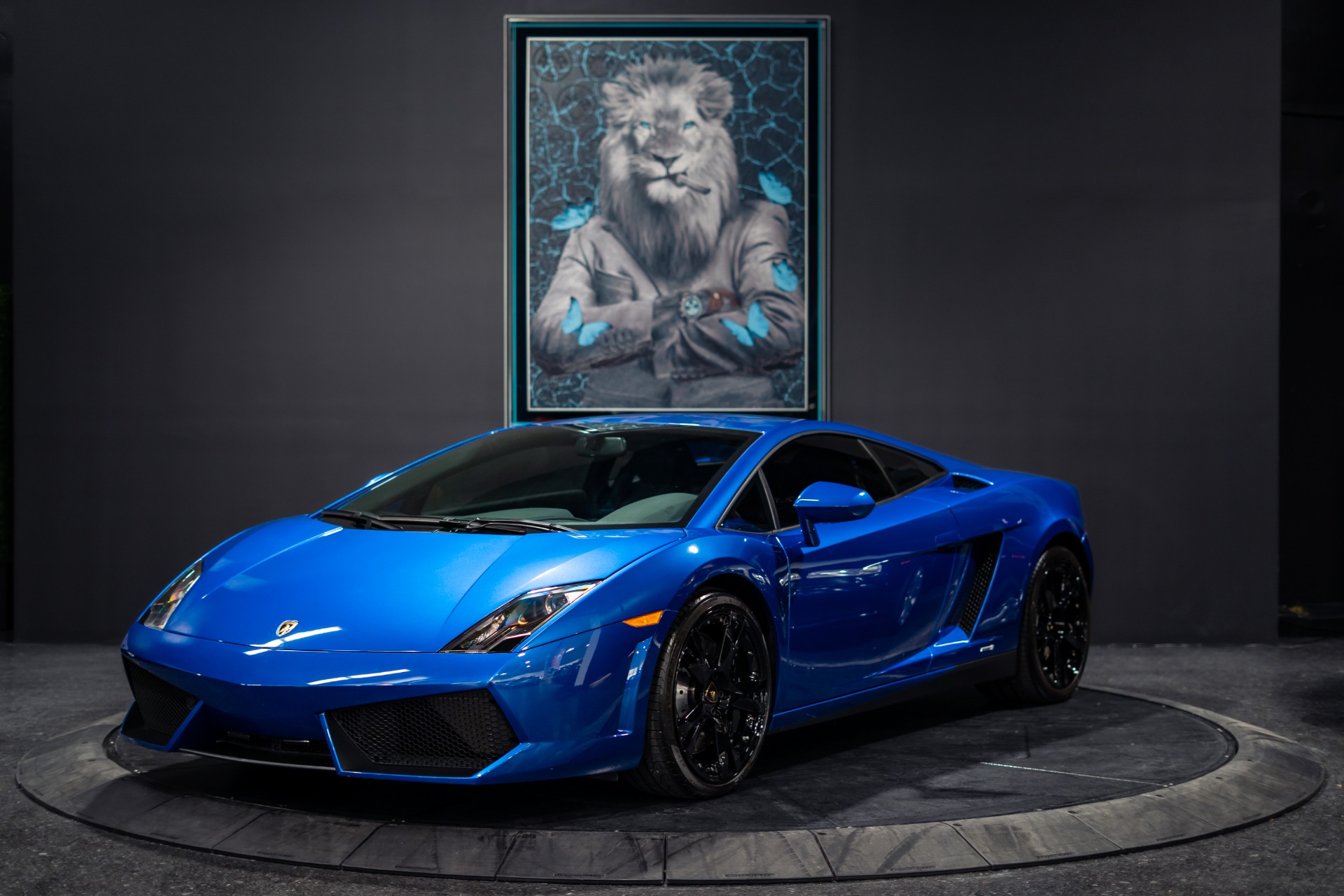 Blu Caelum 2013 Lamborghini Gallardo Coupe Rear-Wheel Drive 6-Speed Automatic