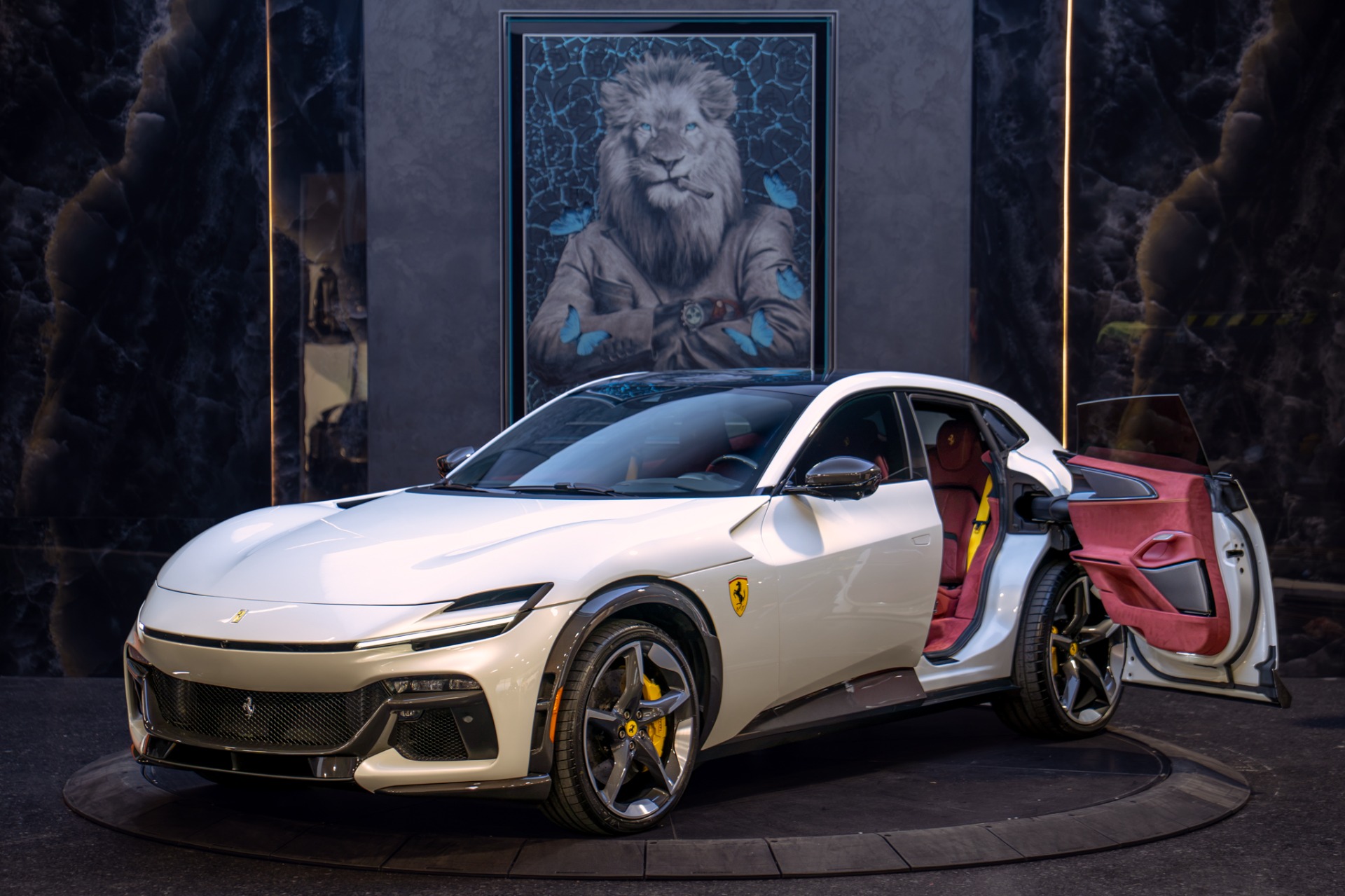 White (Extra Campinario Blanco Italia) 2025 Ferrari Purosangue SUV / Crossover All-Wheel Drive 8-Speed Automatic