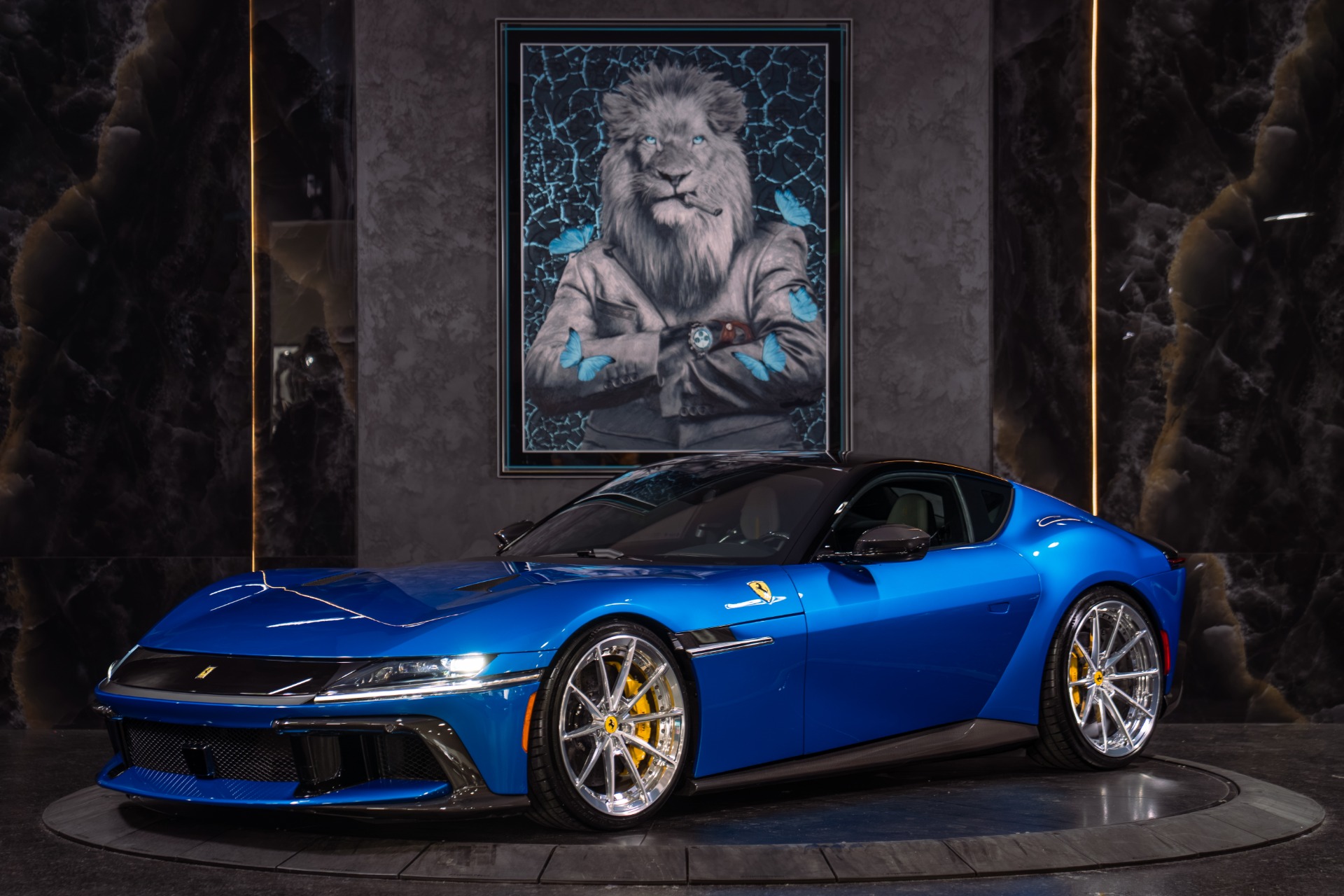 Blu Corsa 2025 Ferrari 12Cilindri Coupe Rear-Wheel Drive 8-Speed Automatic