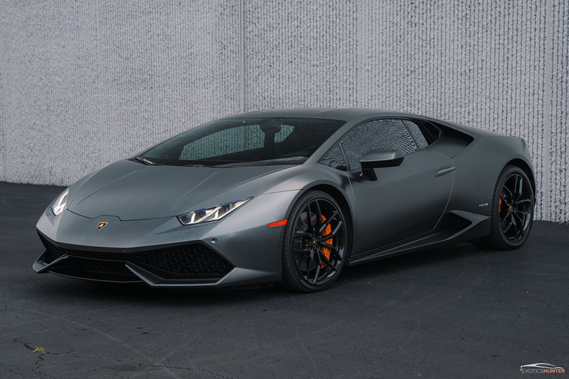 Grigio w/ Stealth PPF 2015 Lamborghini Huracan Coupe All-Wheel Drive 7-Speed Automatic