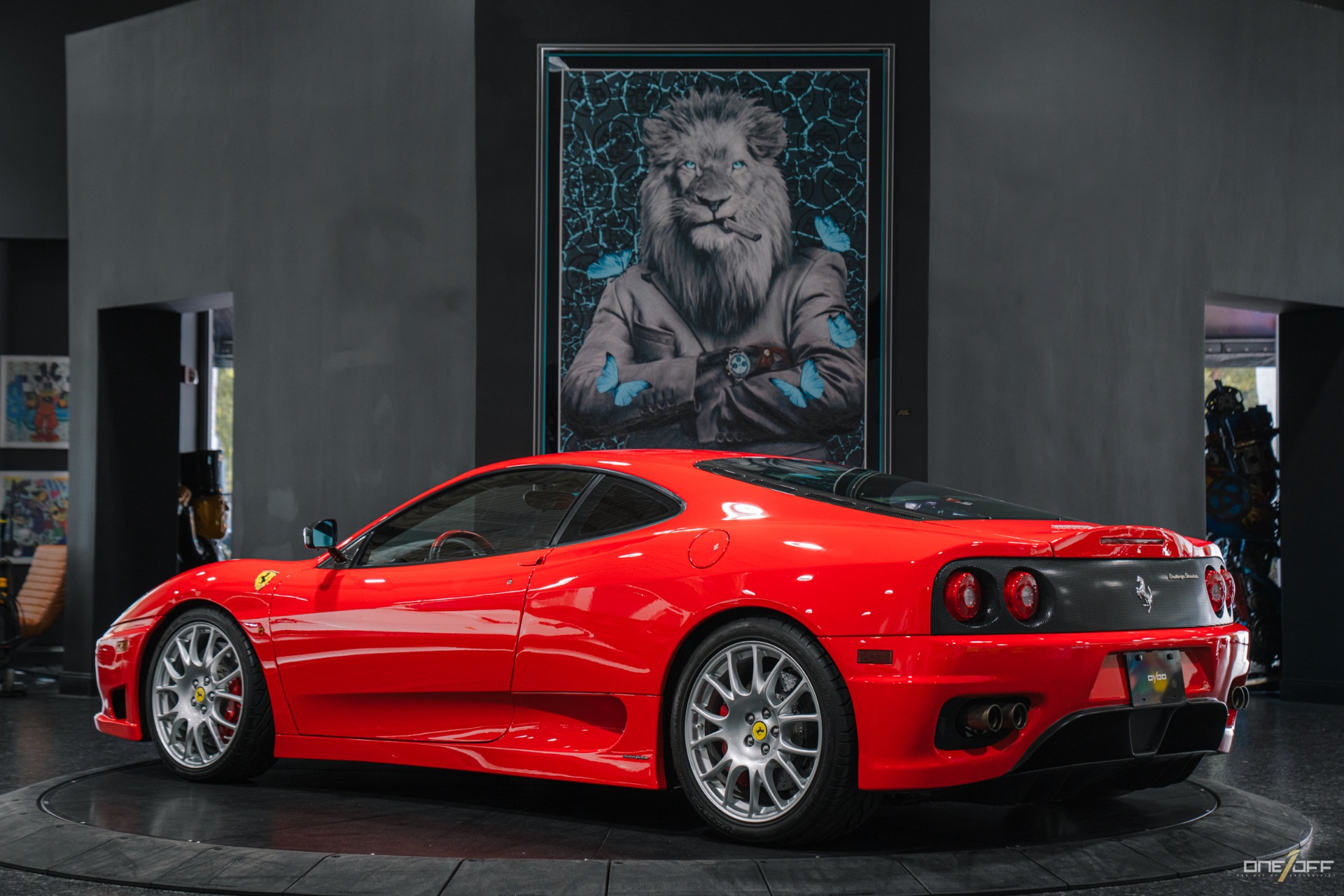 Used 2004 Ferrari 360 Challenge Stradale in Rosso Scuderia, MAJOR