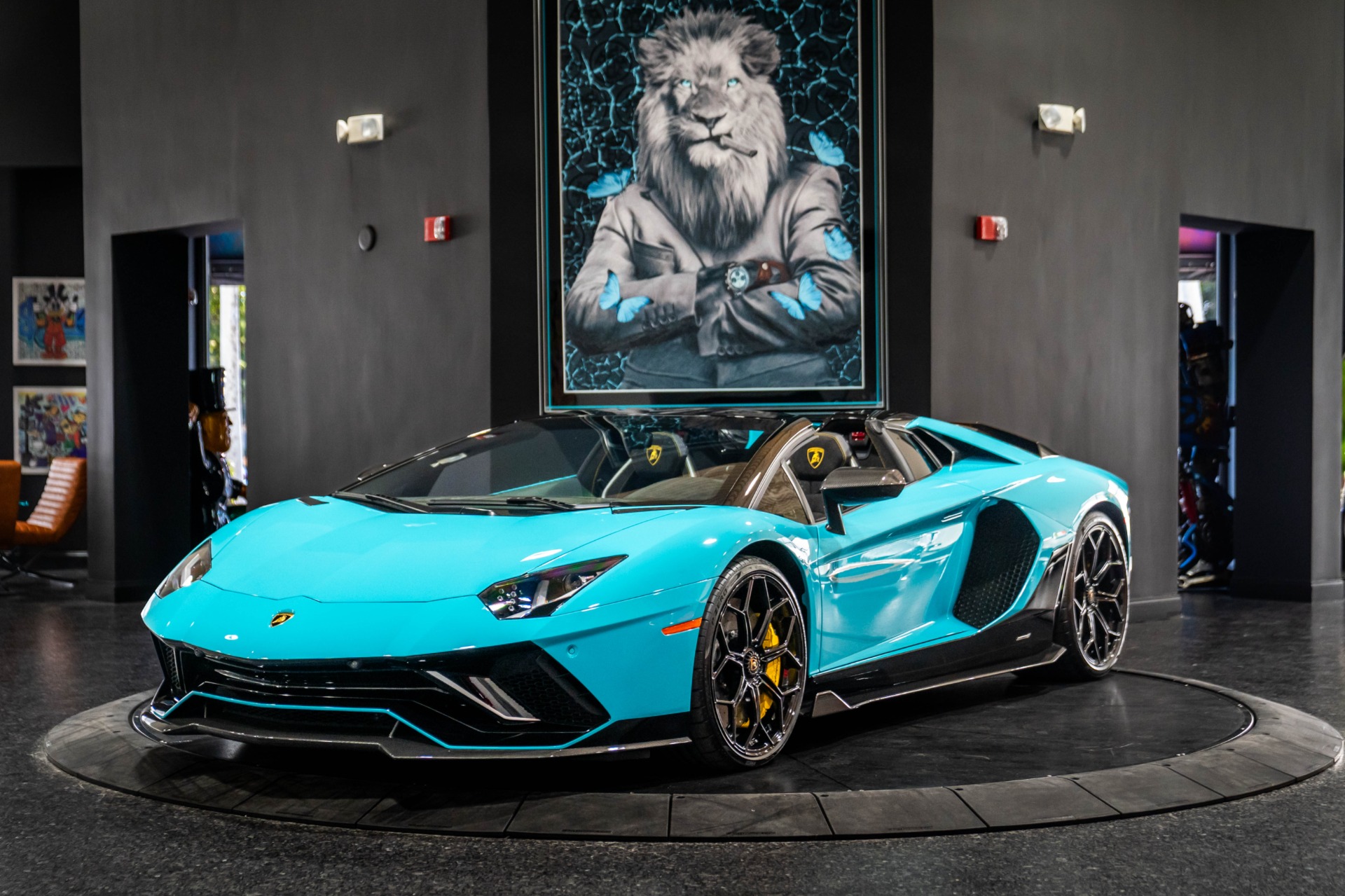 Used 2022 Lamborghini Aventador LP 780-4 Ultimae BLU GLUACO F1