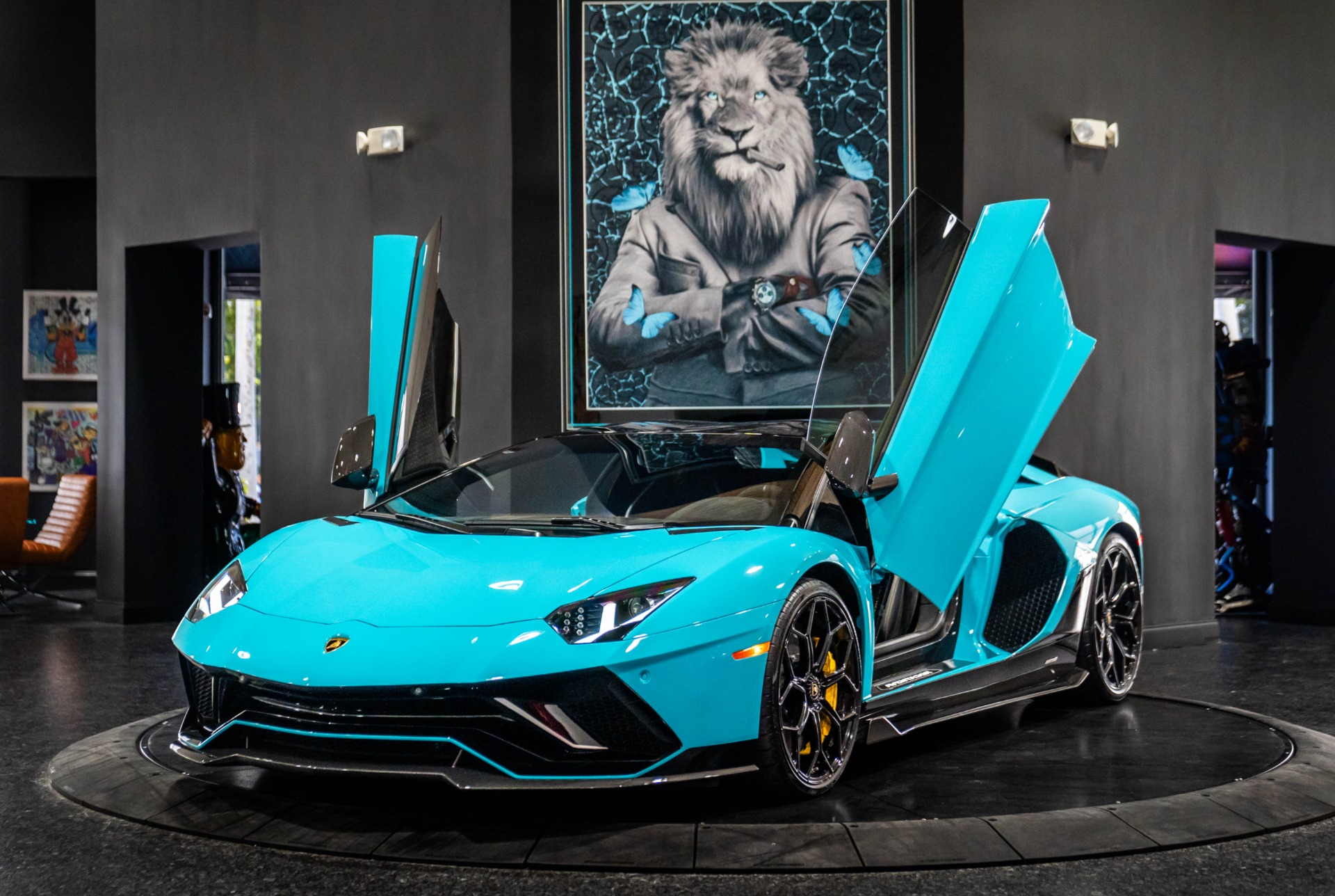 最終価格LBLamborghini Aventador Light Blue Used Blue Lamborghini Aventador for Sale - CarGurus