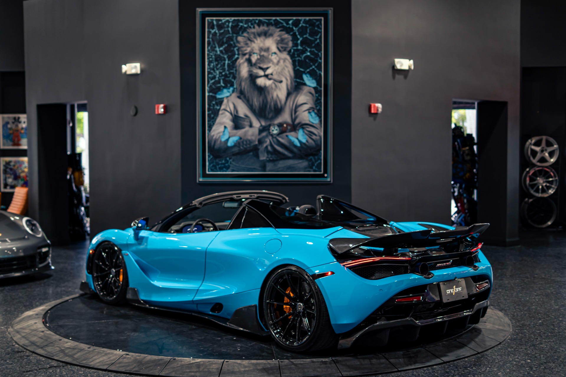Used 2021 McLaren 720S Spider MSO Fistral Blue - 70K in Tasteful