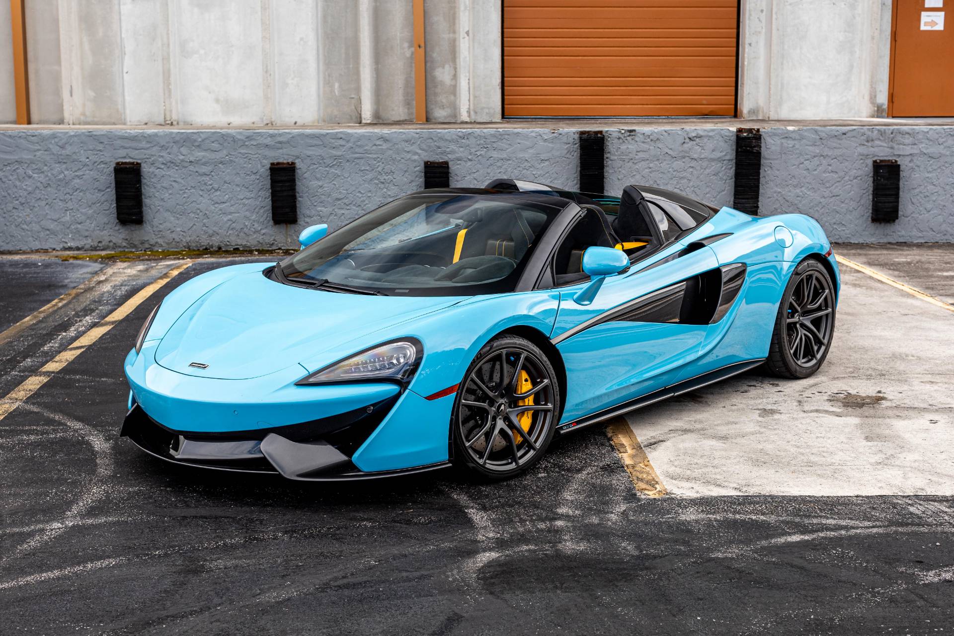 Used 2019 McLaren 570S Spider For Sale (Sold) Exotics Hunter Stock