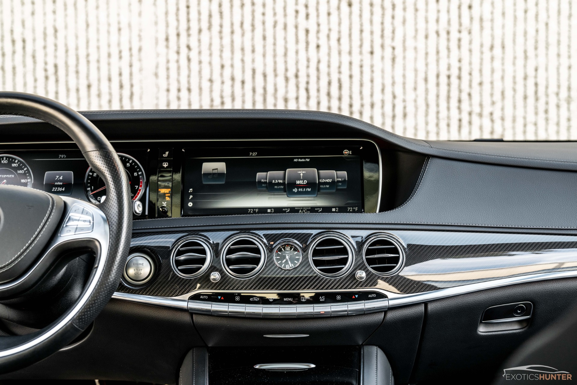 Used 2015 Mercedes-Benz S-Class S 63 AMG w/ Carbon Trim, Driver 