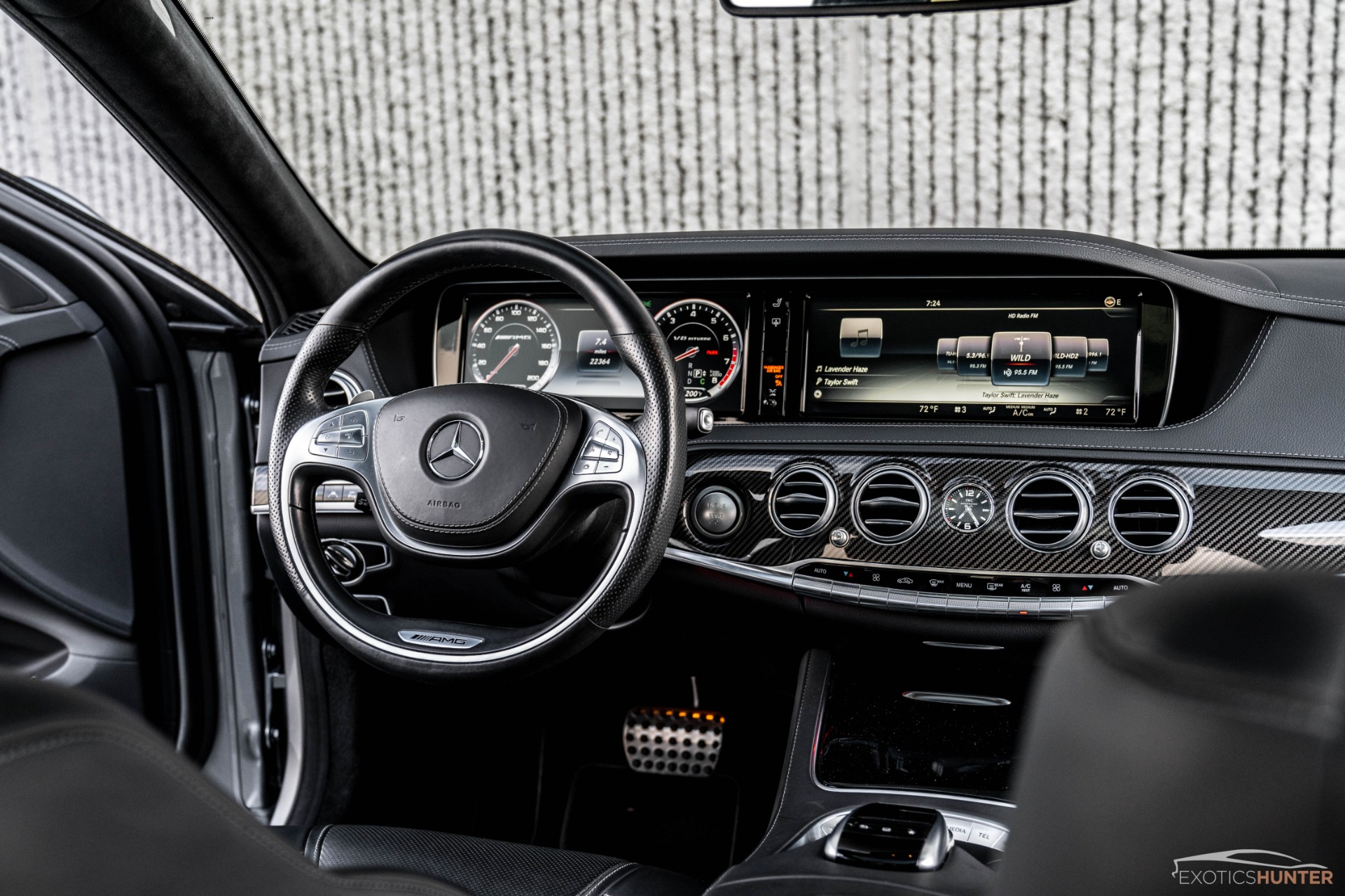 Used 2015 Mercedes-Benz S-Class S 63 AMG w/ Carbon Trim, Driver 