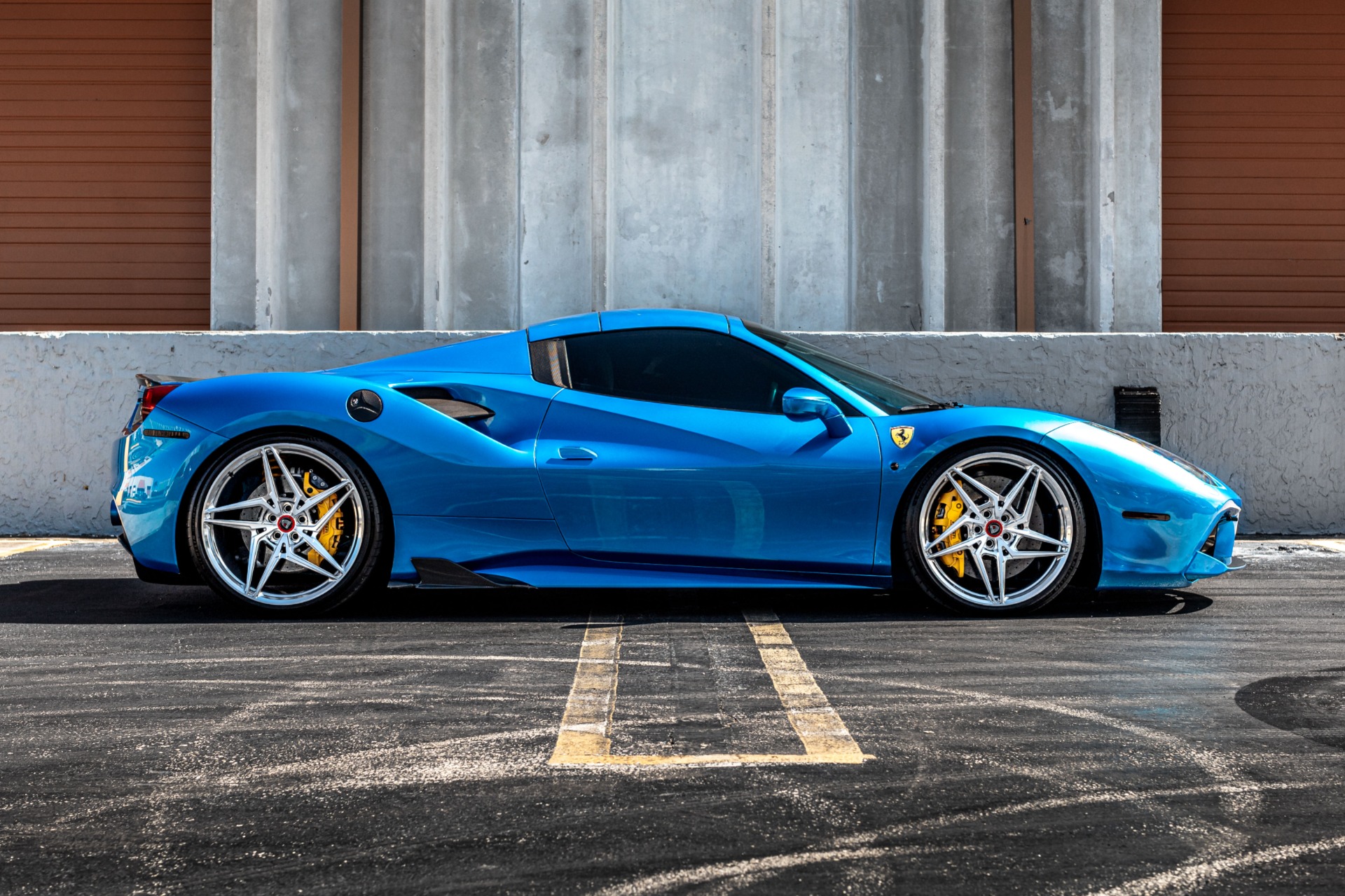 Used 2016 Ferrari 488 Spider $401K MSRP, OVER $70K IN CAPRISTO