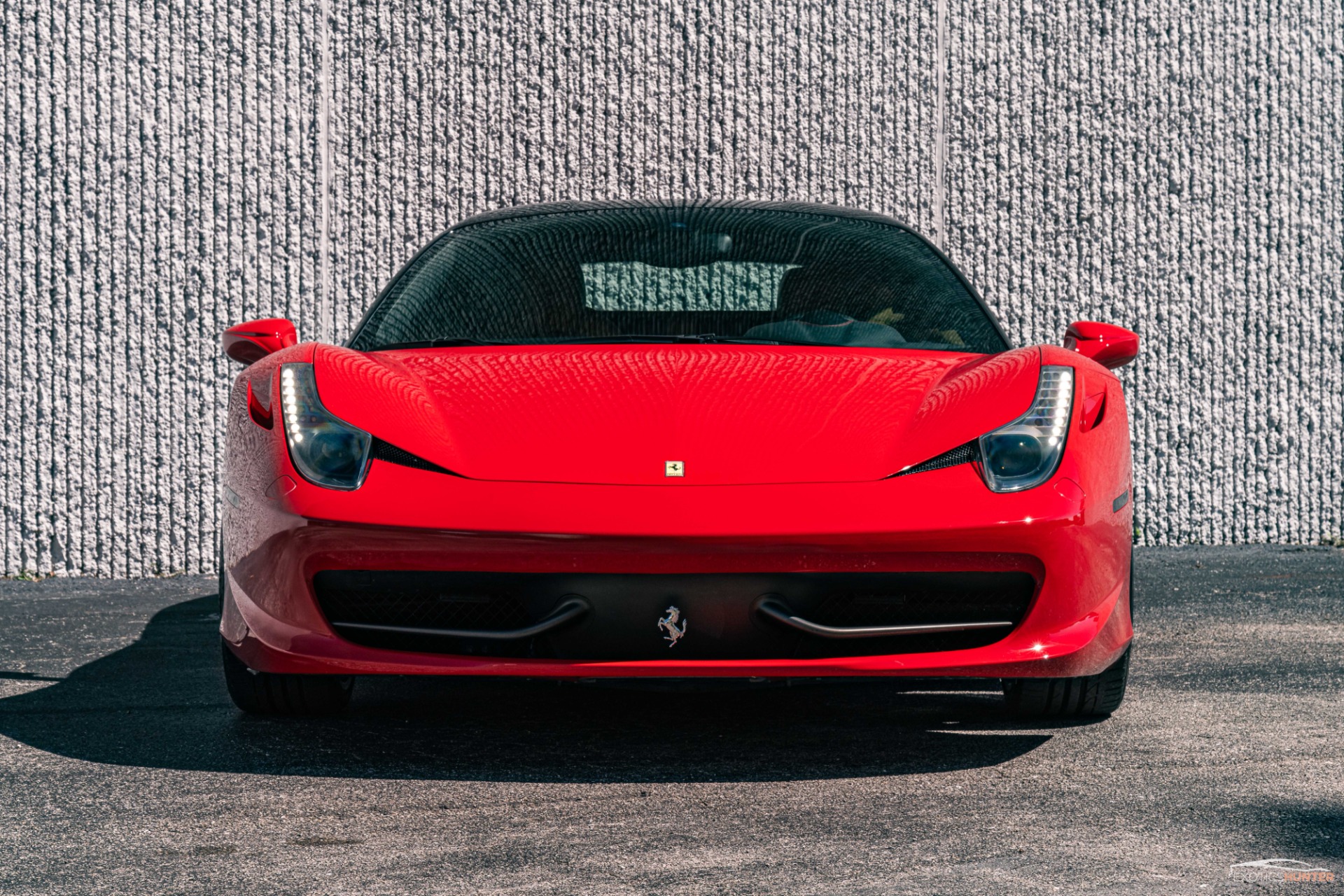 Used 2012 Ferrari 458 Italia Red/Tan w/ Carbon Steering Wheel