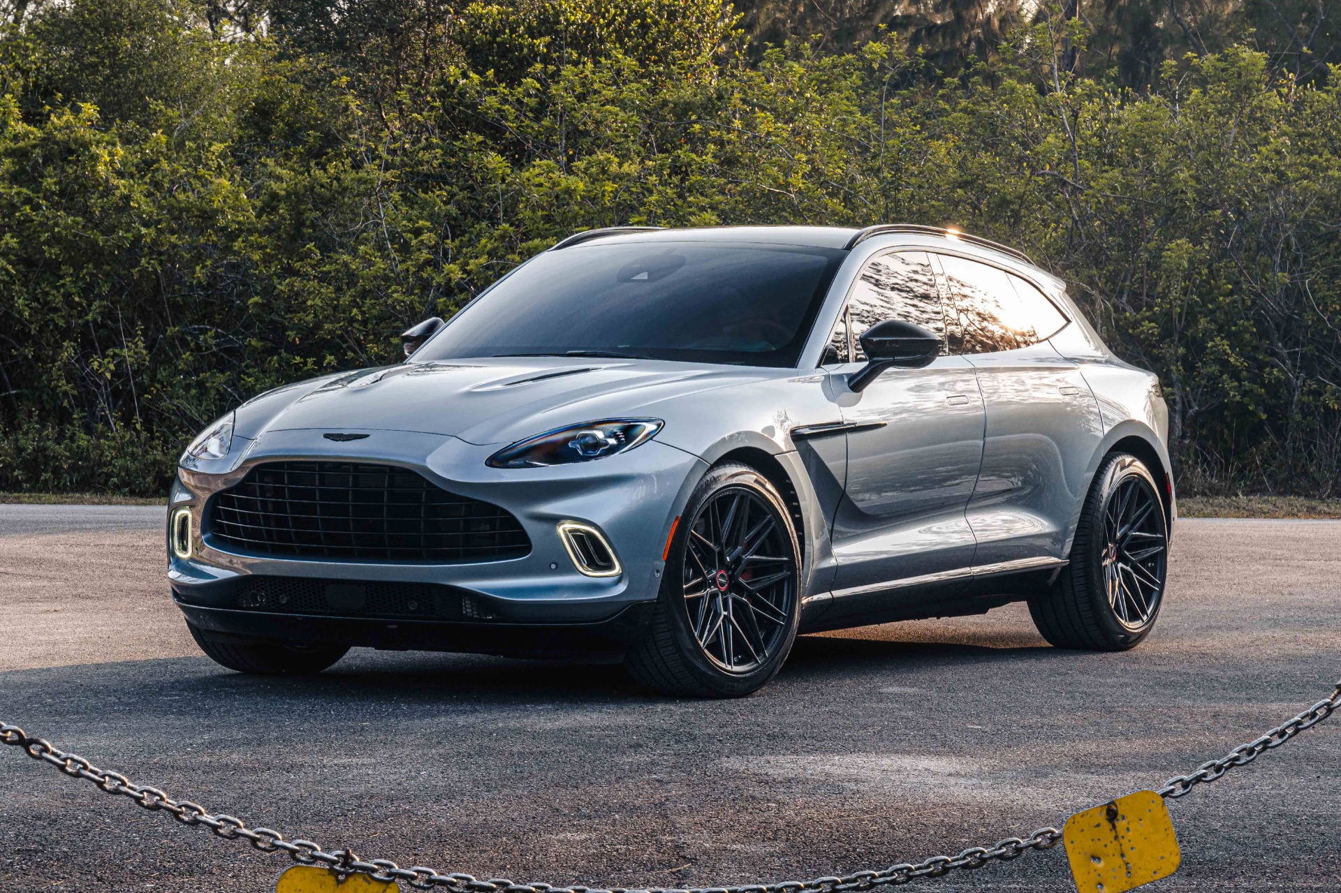 Used 2021 Aston Martin DBX on 22 Vossen Forged Wheels + HUGE $231K 