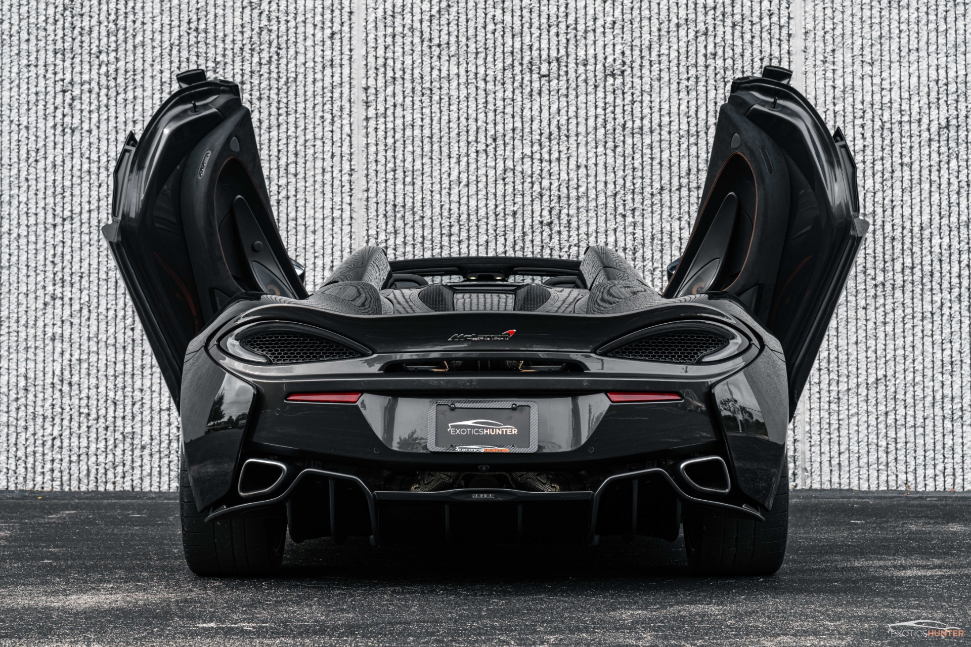 Used 2018 McLaren 570S Spider w/ Mclaren Orange Interior, Lux Pack 