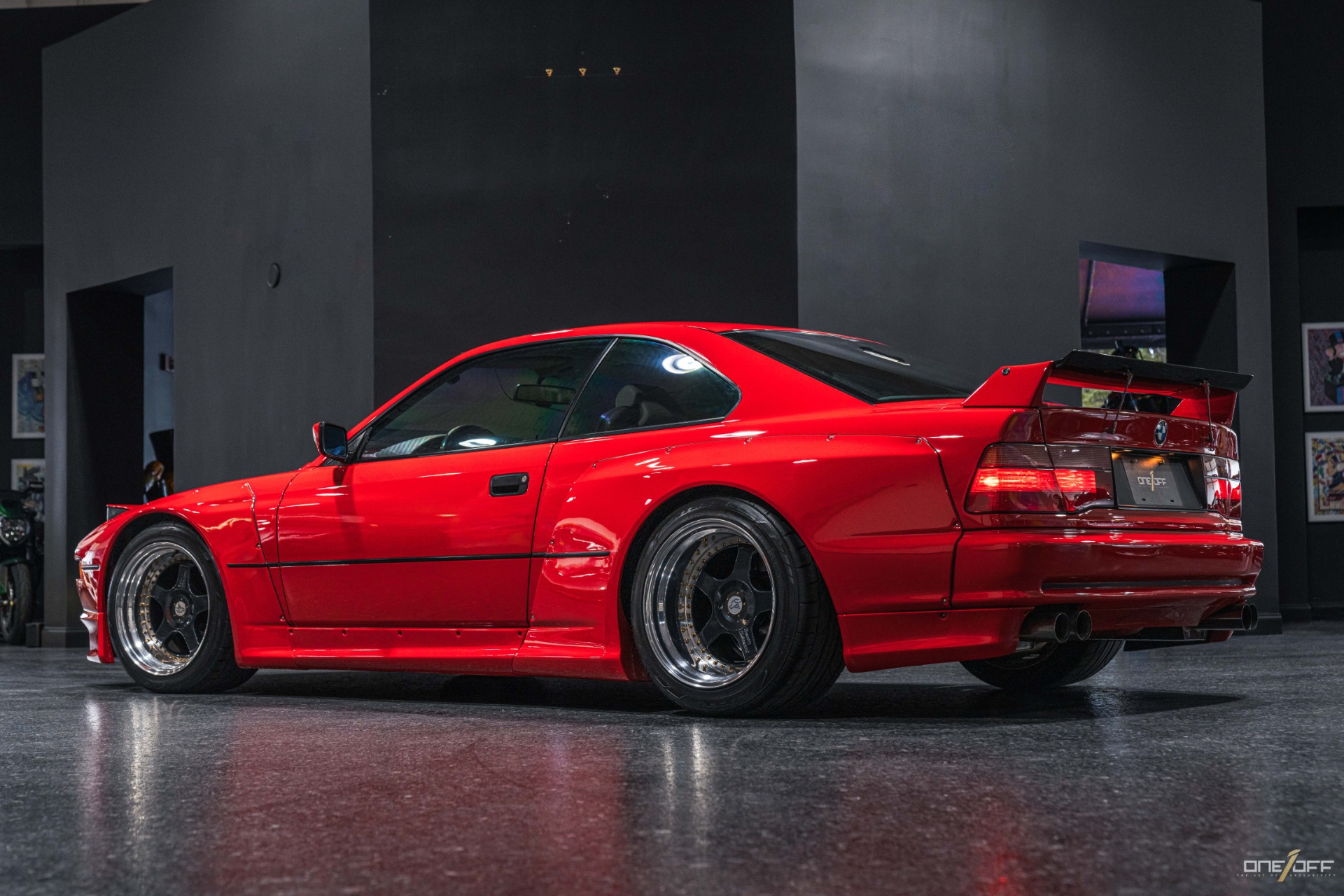 完璧すぎて可愛げがない Wide Pandem 850i Series 8 BMW 1992 Used Body Hamann on 鉄道模型