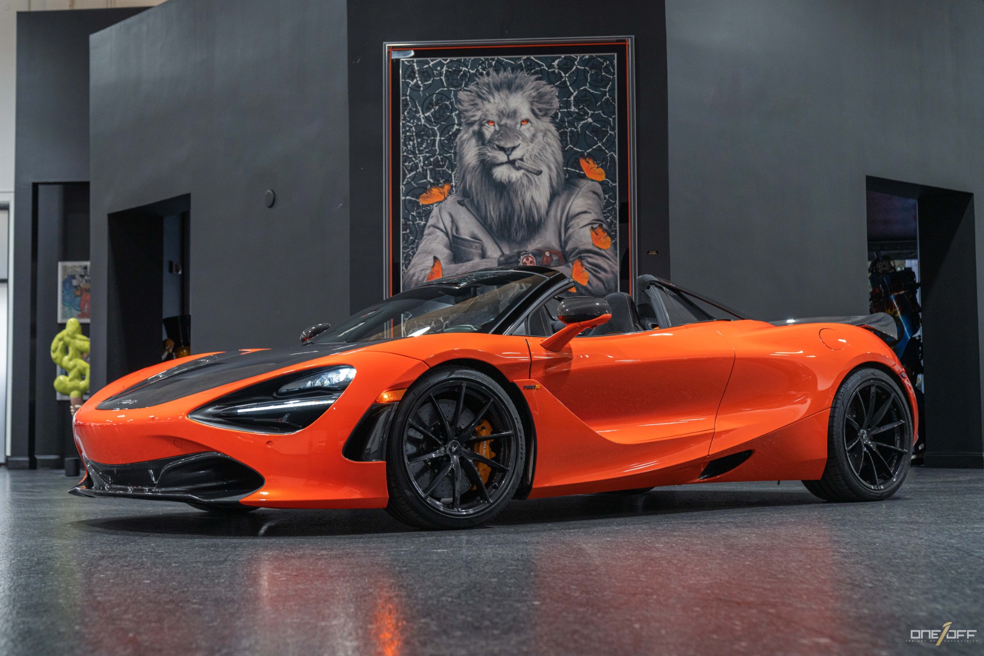 Used 2021 McLaren 720S Spider in Helios Orange LOADED w/ Carbon