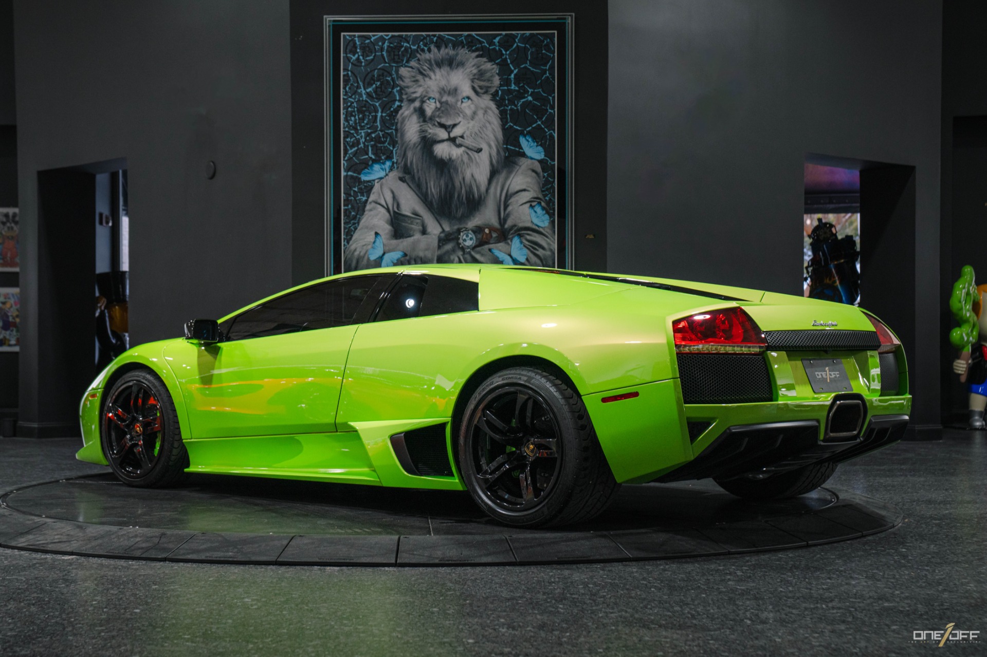 レア&キラー!Ilodica / Ilodica Theme Used 2008 Lamborghini Murcielago LP 640 In Verde Ithaca