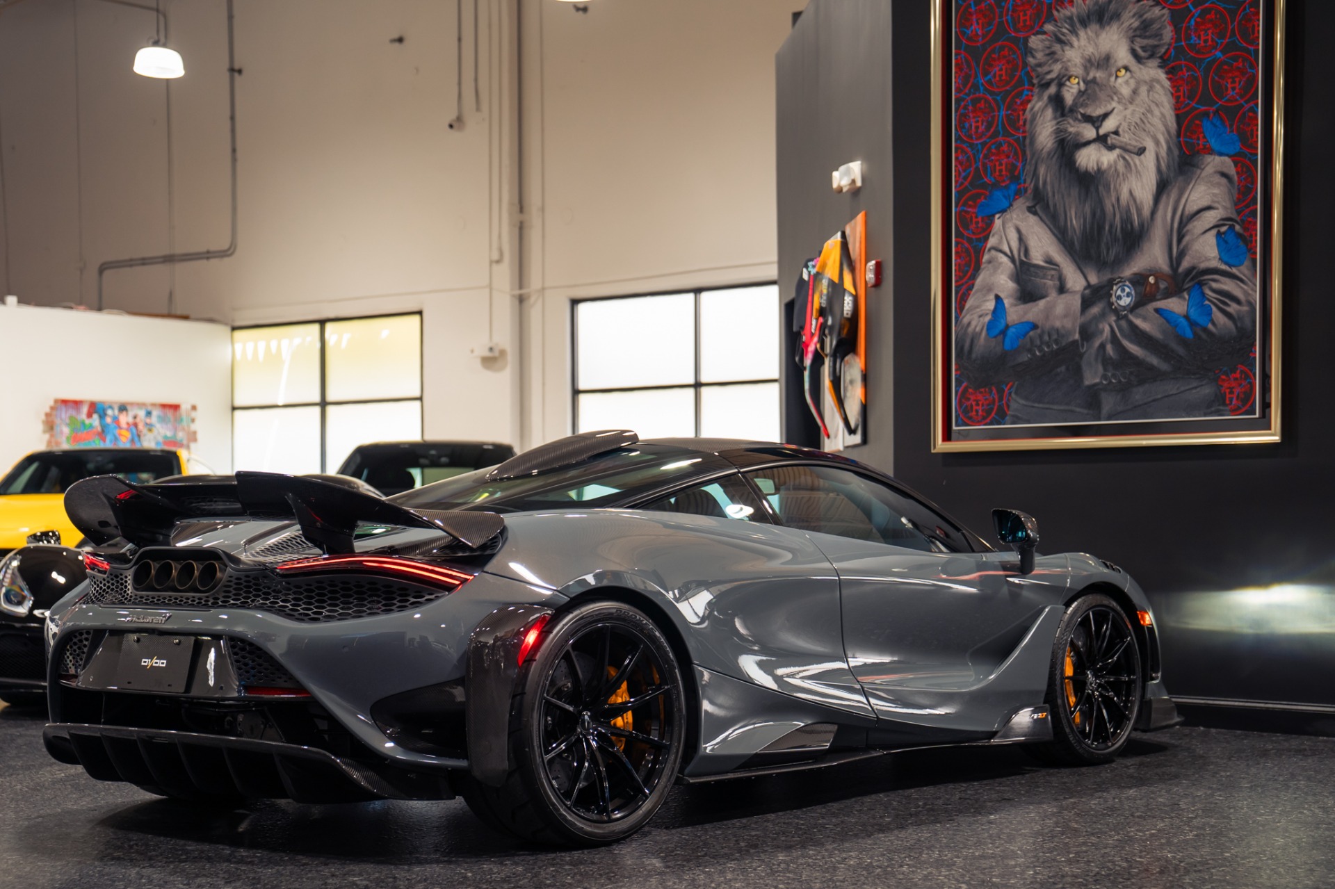 Used 2021 McLaren 765LT MSO Spec in Chicane Grey w/ Roof Scoop