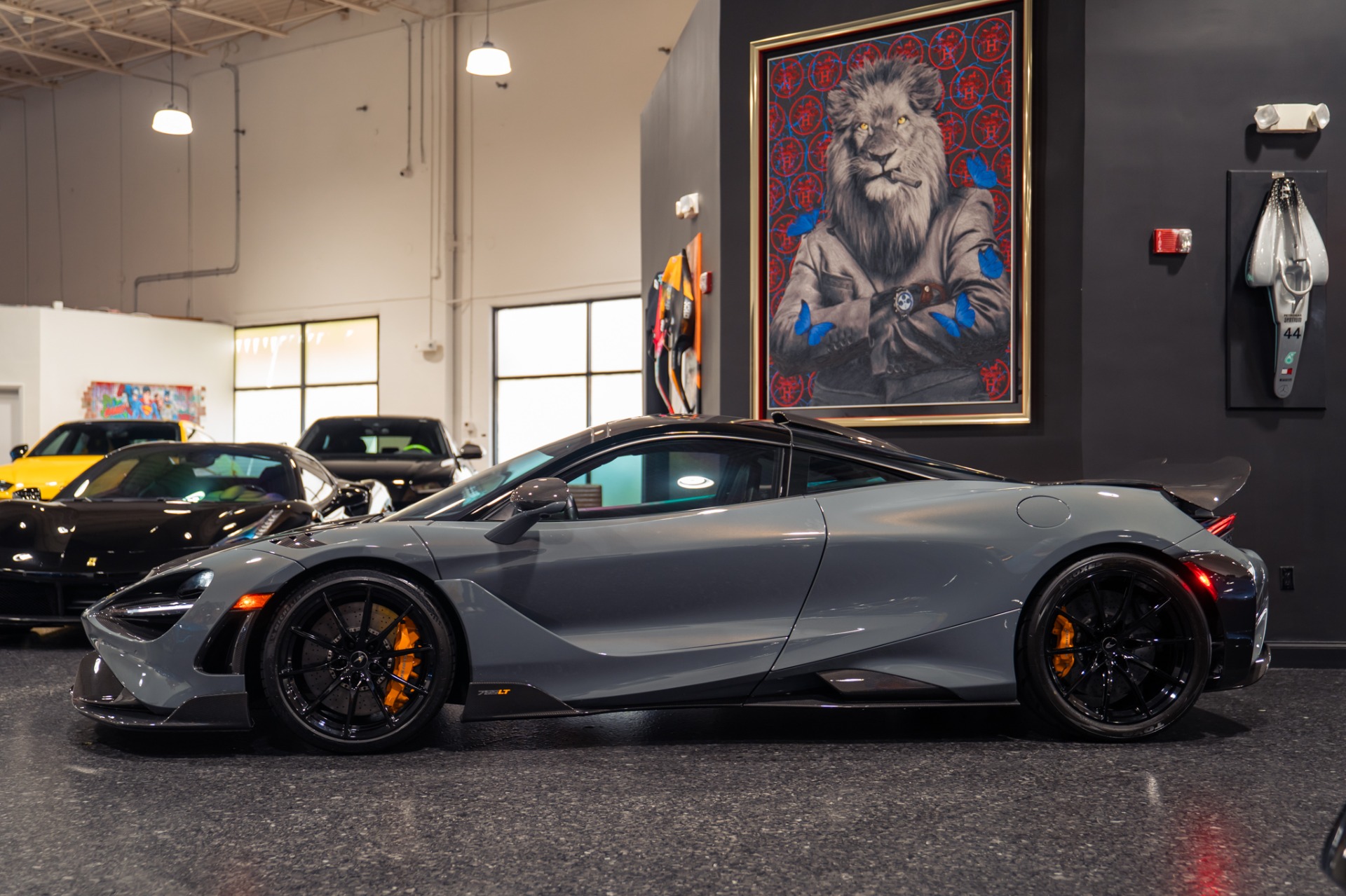 Used 2021 McLaren 765LT MSO Spec in Chicane Grey w/ Roof Scoop
