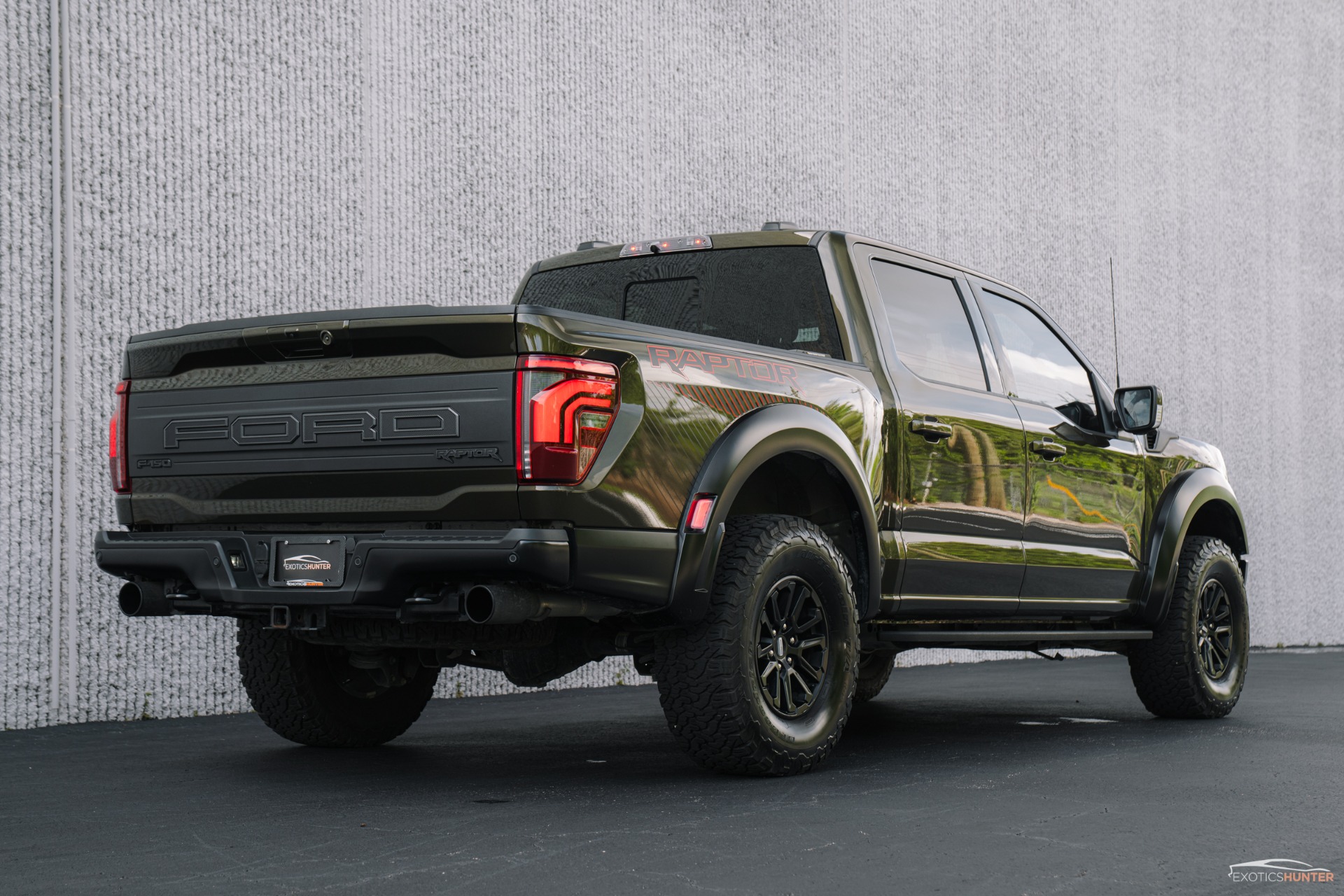 Ford Raptor Green And Black