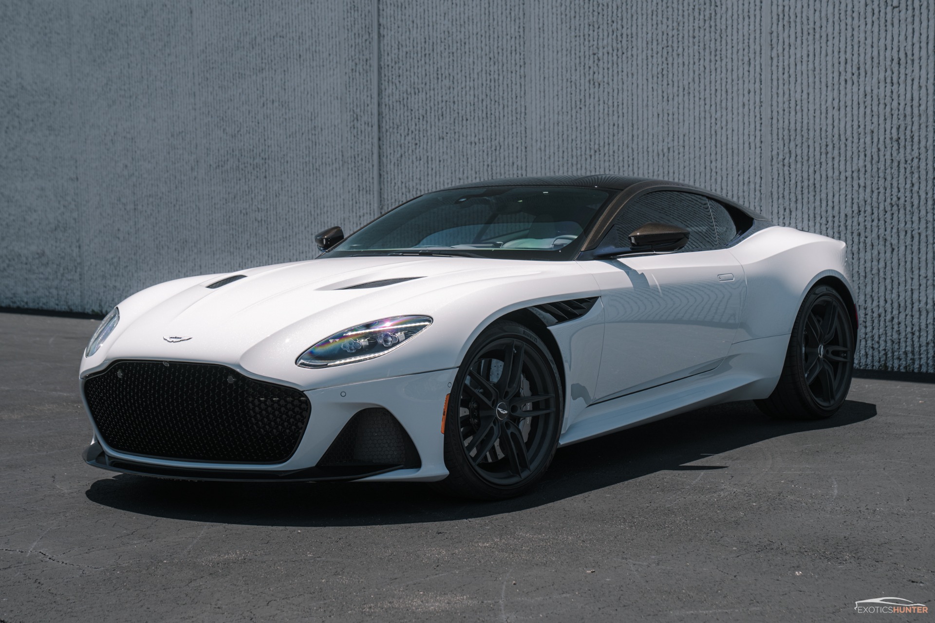Used 2019 Aston Martin DBS Superleggera in White Stone w/ Carbon
